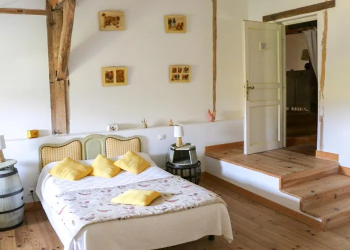 Alojamento de Acomodação e Pequeno-almoço Domaine De Marlas - D'hôtes Rieucros